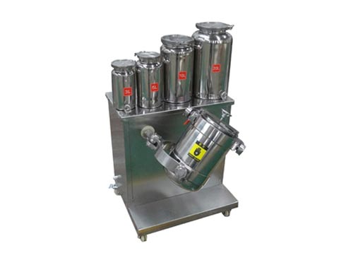 SYH實驗室三維拆換料筒混合機